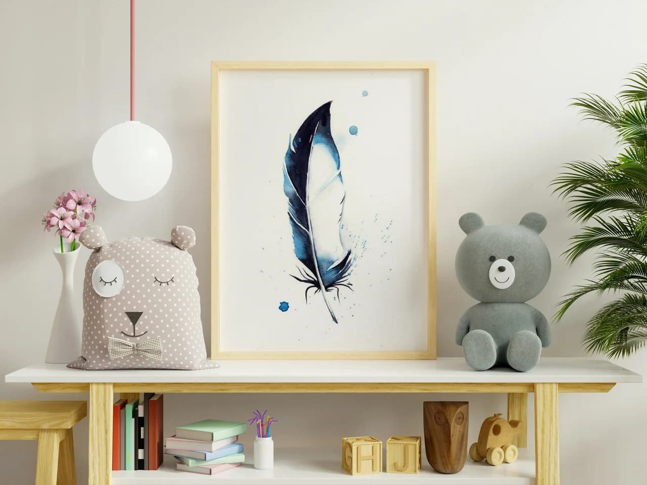 Blue Jay shown in a room setting