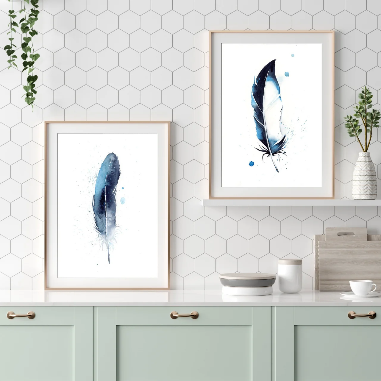 Blue Jay shown in a room setting