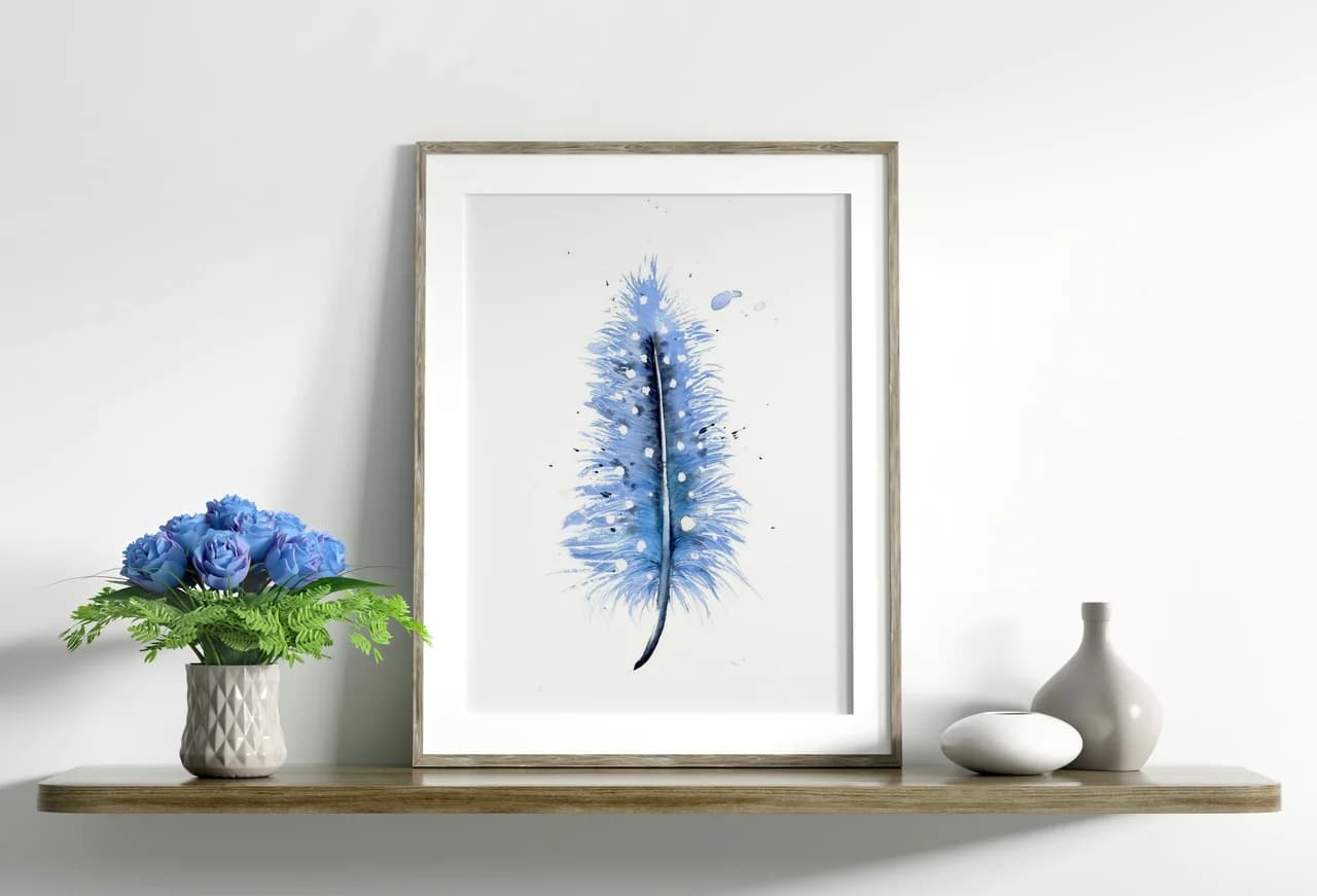 Blue Jay shown in a room setting