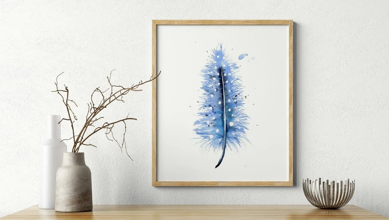 Blue Jay shown in a room setting