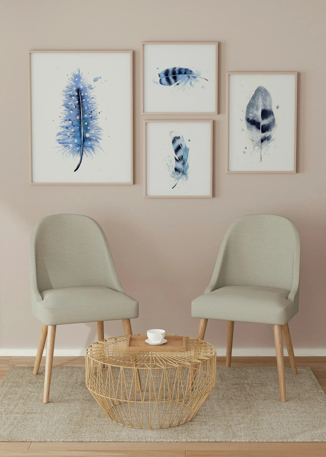 Blue Jay shown in a room setting