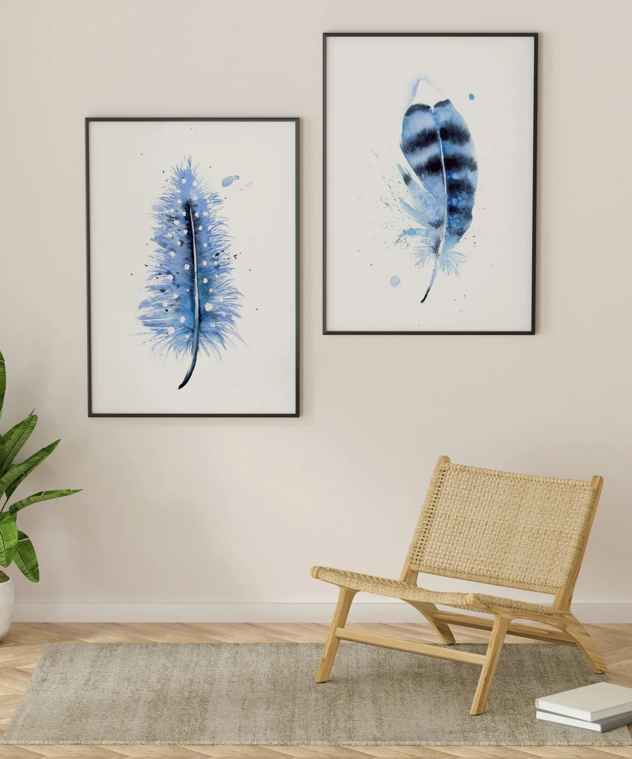 Blue Jay shown in a room setting