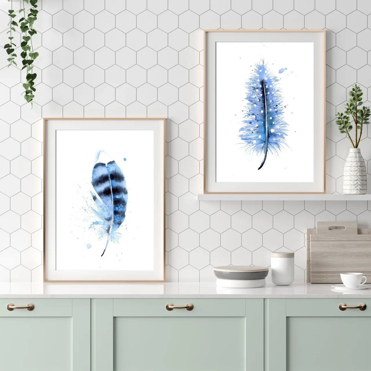 Blue Jay shown in a room setting