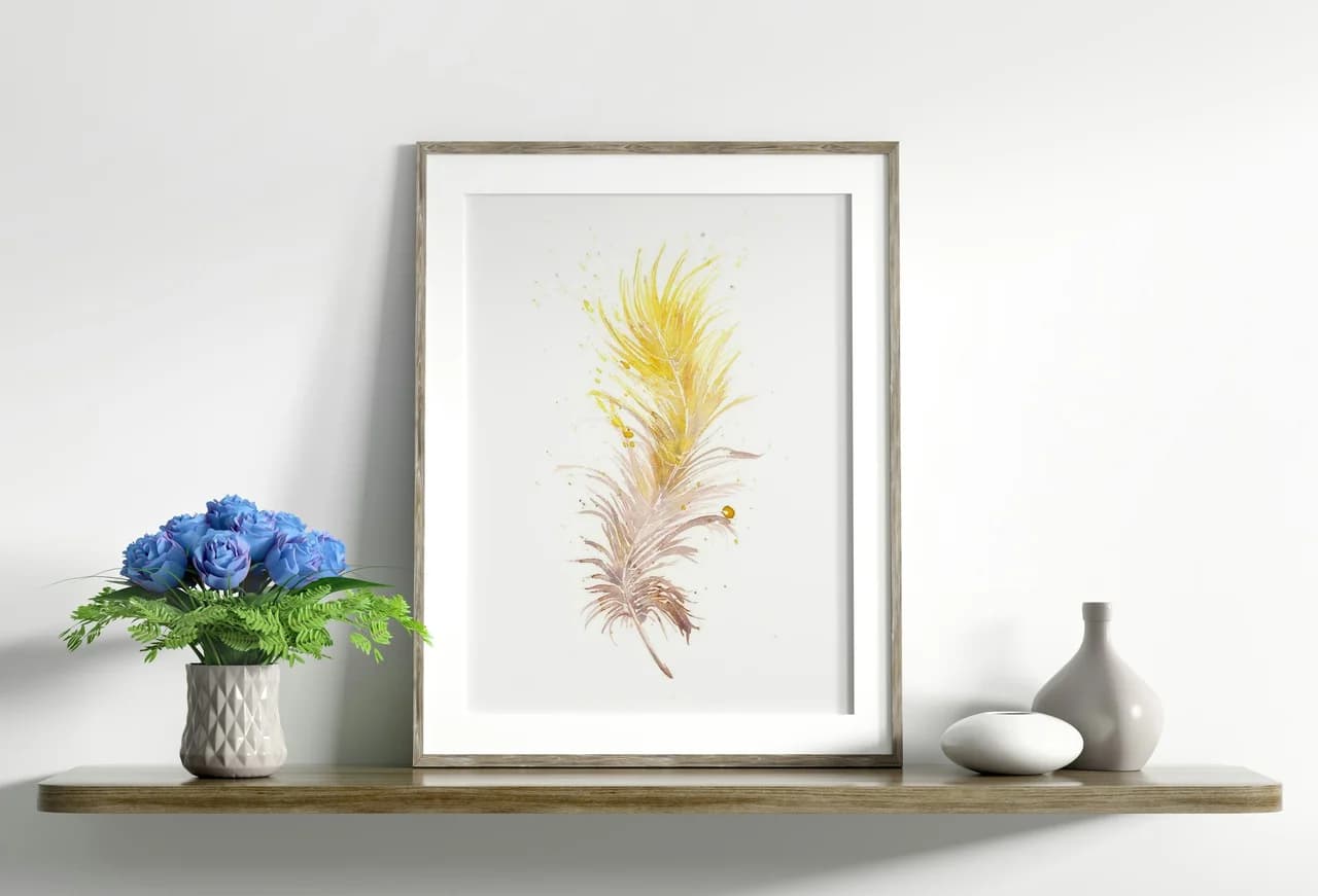 Canary shown in a room setting
