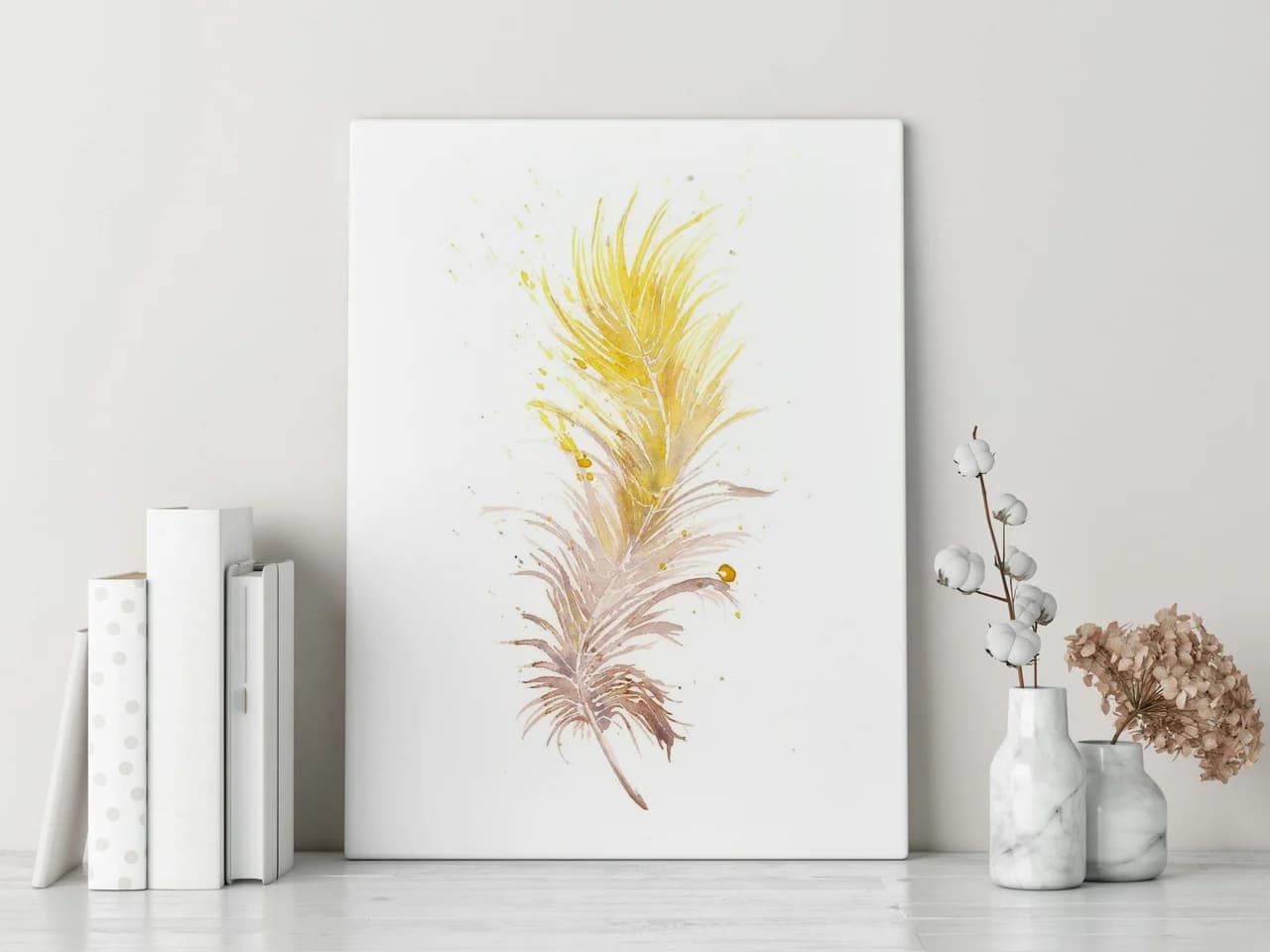 Canary shown in a room setting