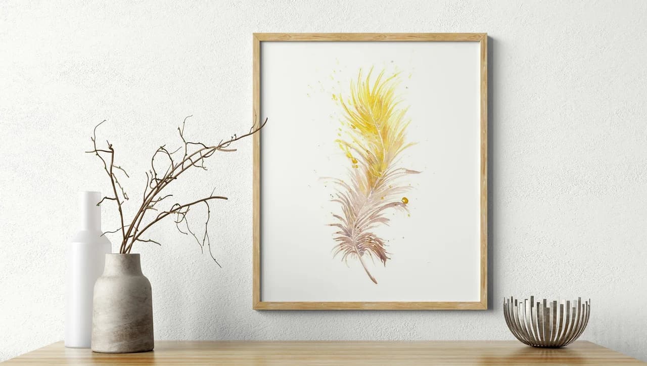 Canary shown in a room setting