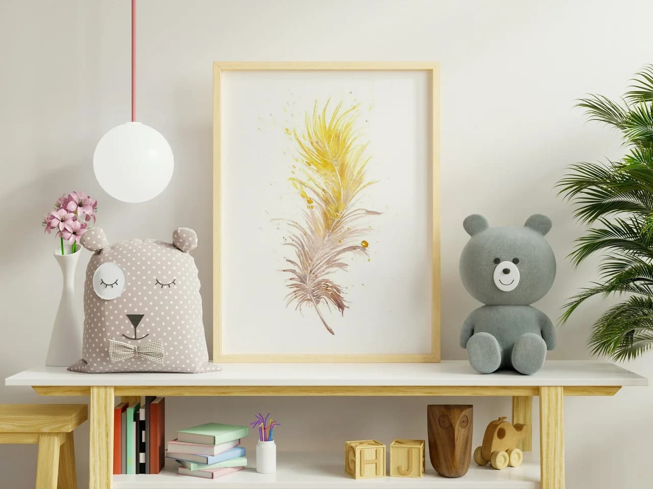 Canary shown in a room setting
