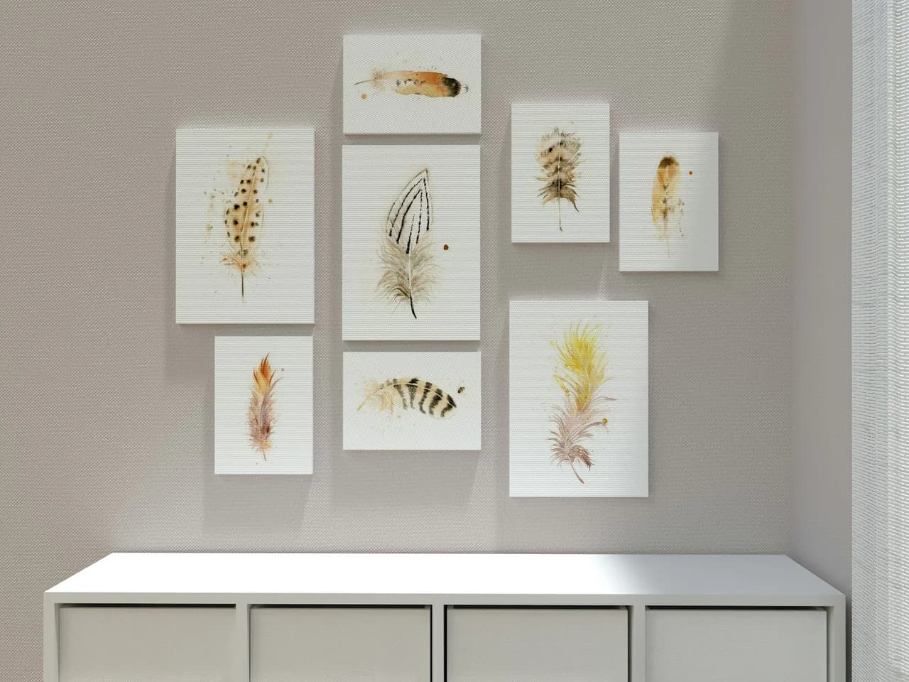 Canary shown in a room setting