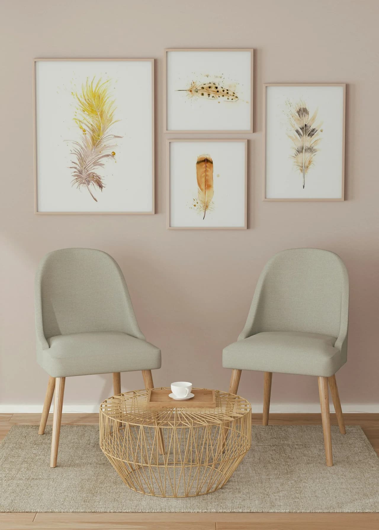 Canary shown in a room setting