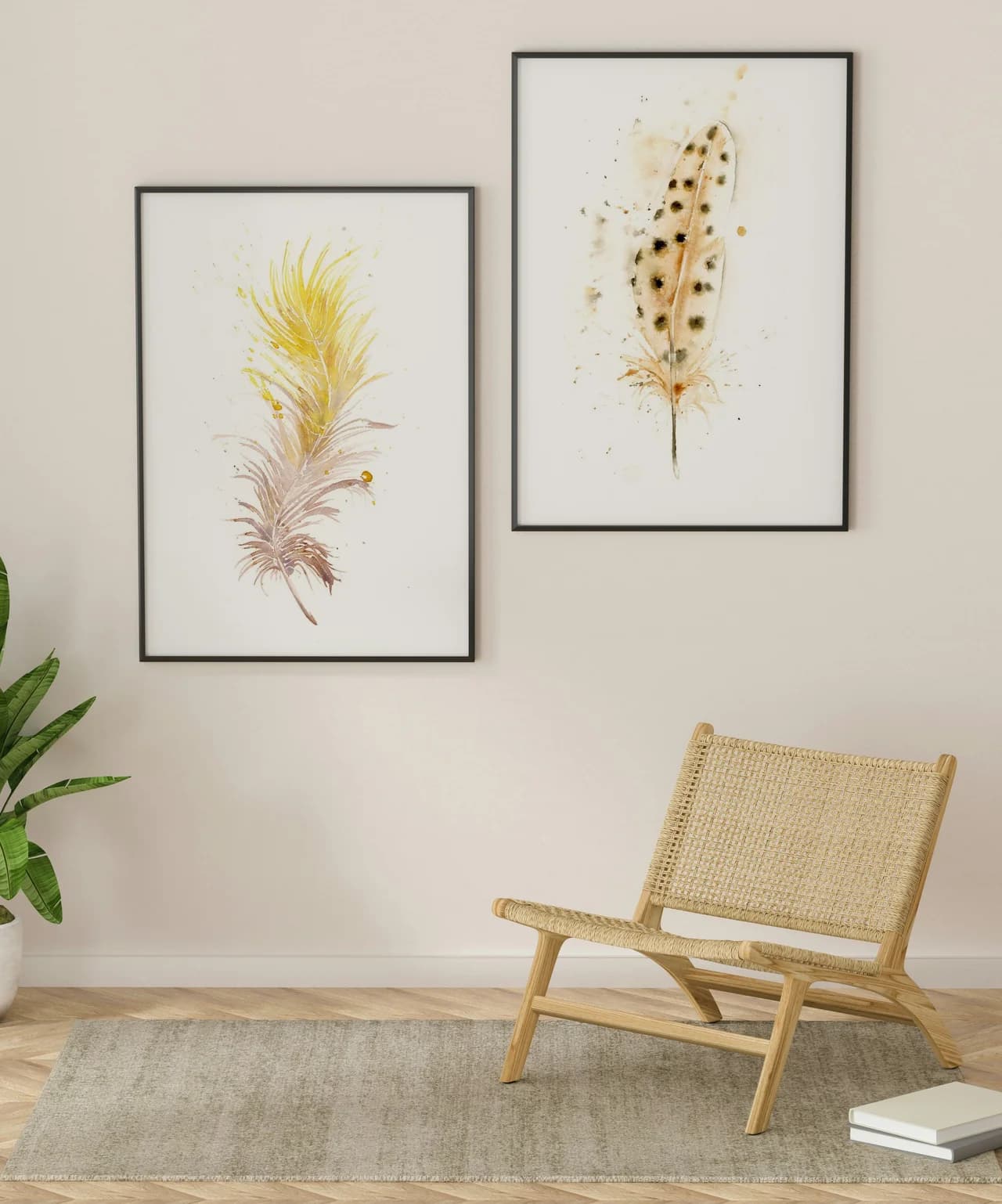 Canary shown in a room setting