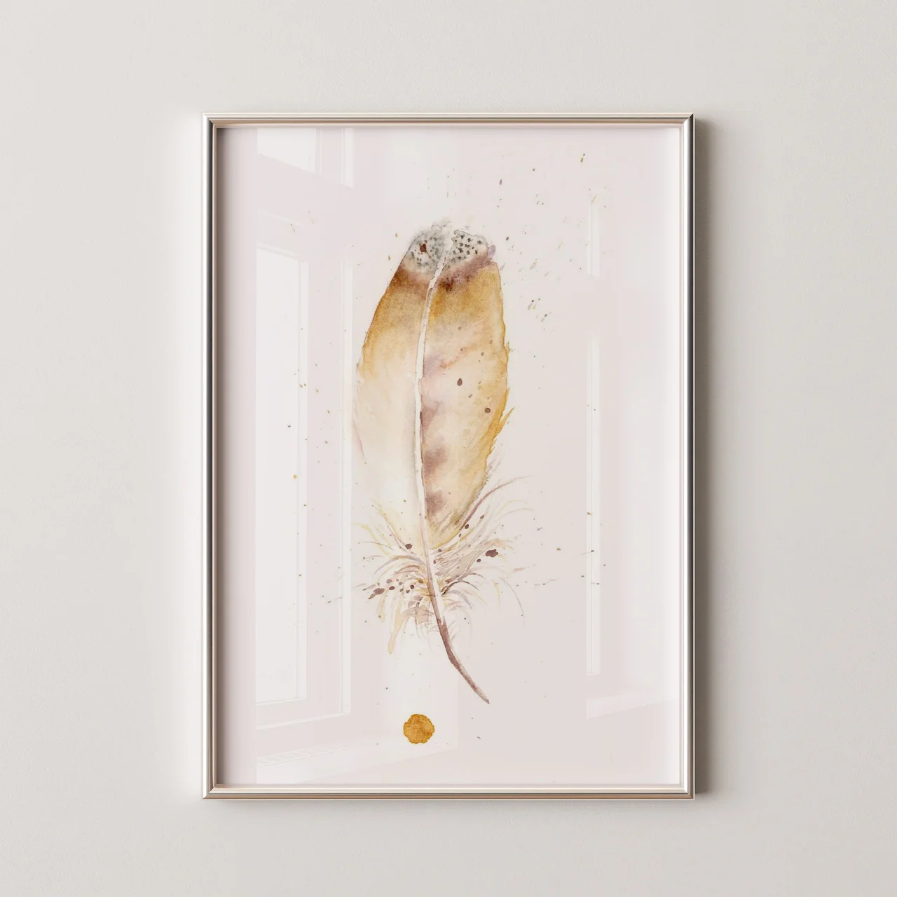 Owl shown in a room setting
