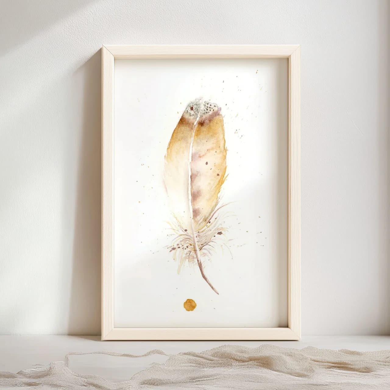 Owl shown in a room setting