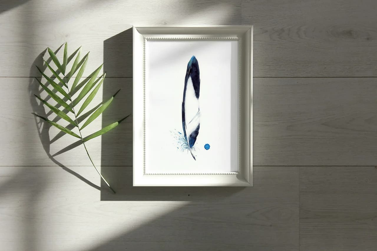 Magpie shown in a room setting