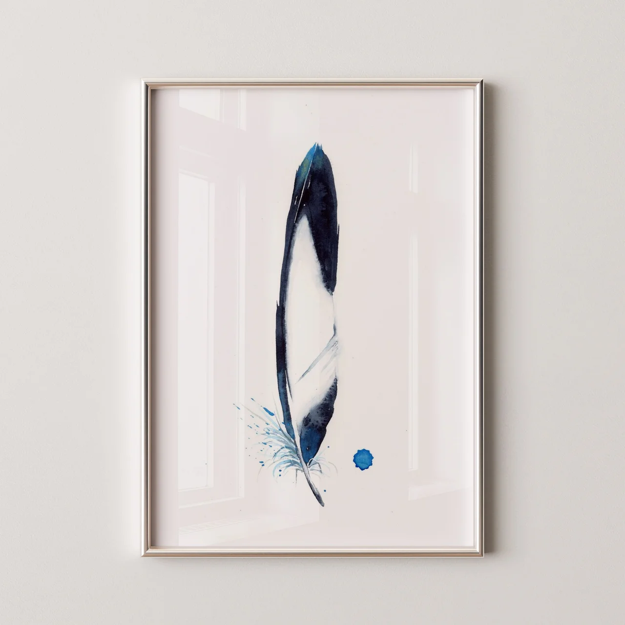 Magpie shown in a room setting