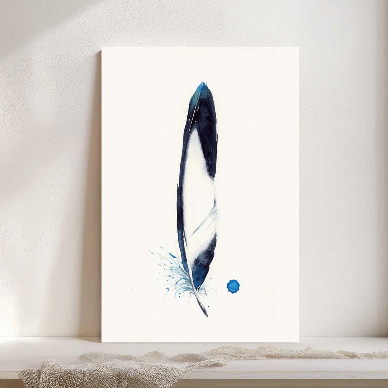 Magpie shown in a room setting