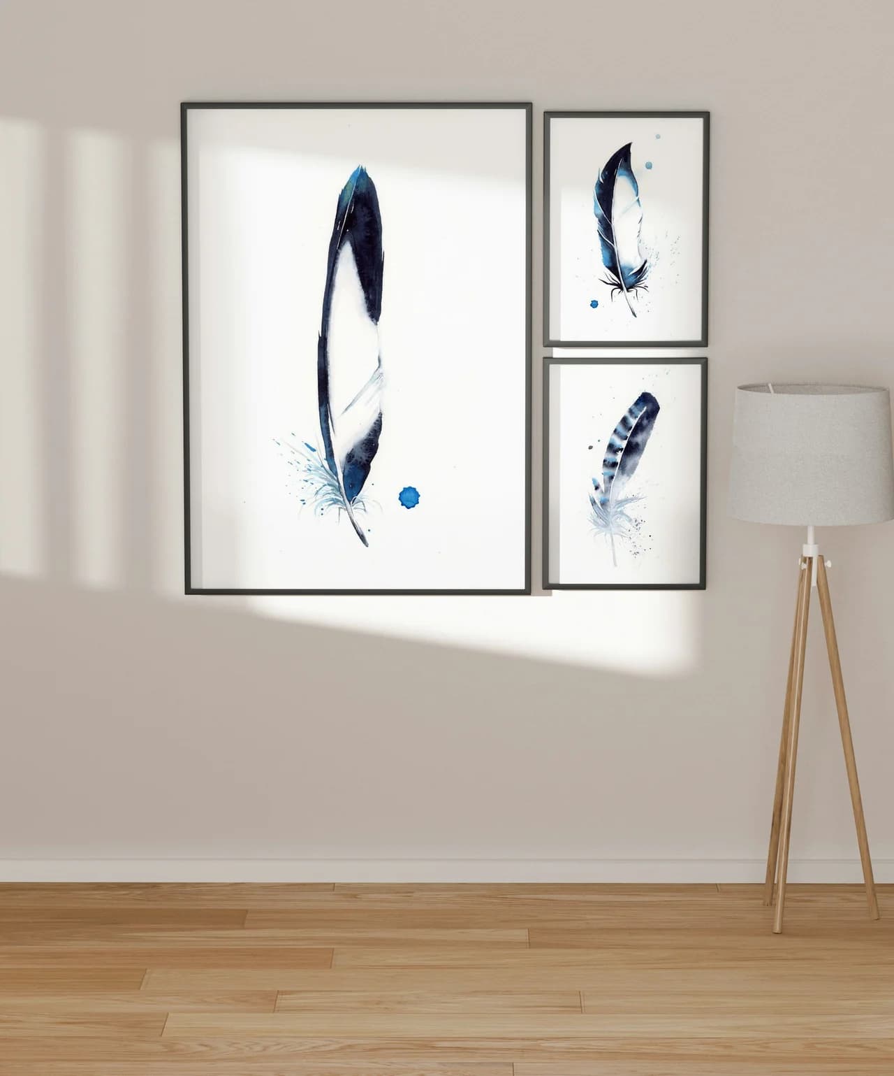 Magpie shown in a room setting