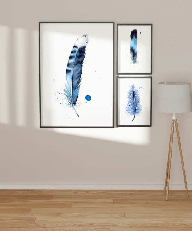 Blue Jay shown in a room setting