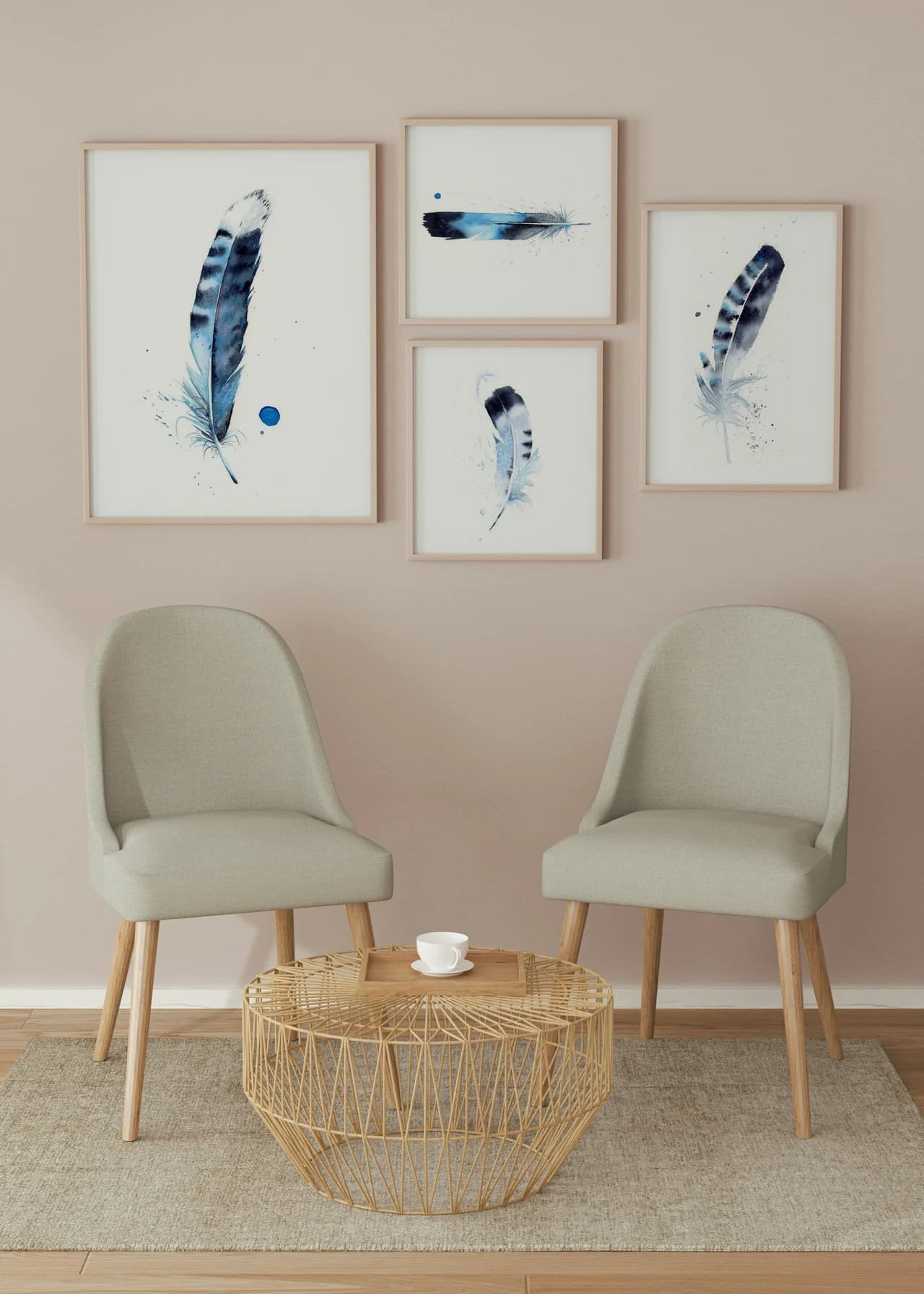 Blue Jay shown in a room setting