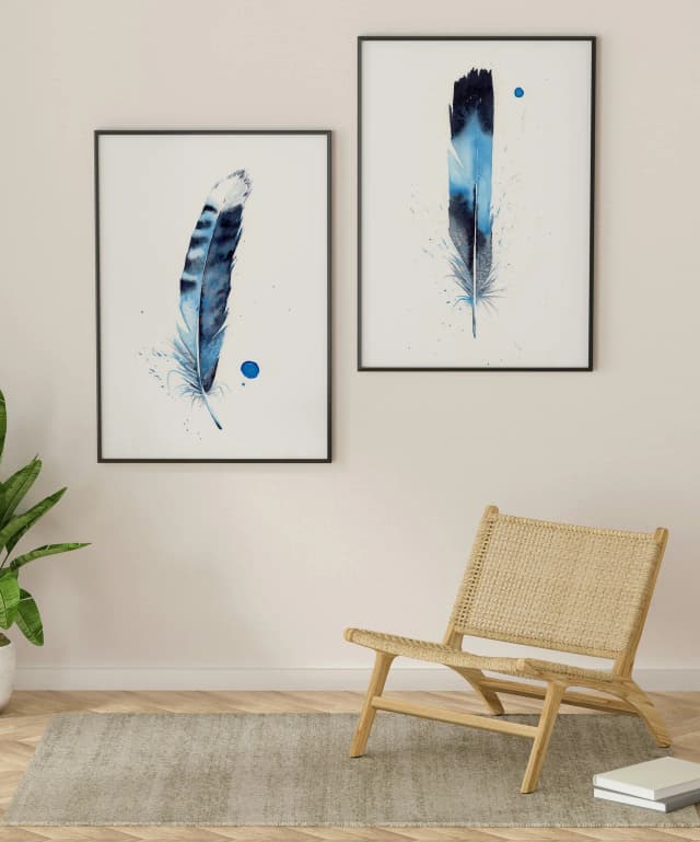 Blue Jay shown in a room setting