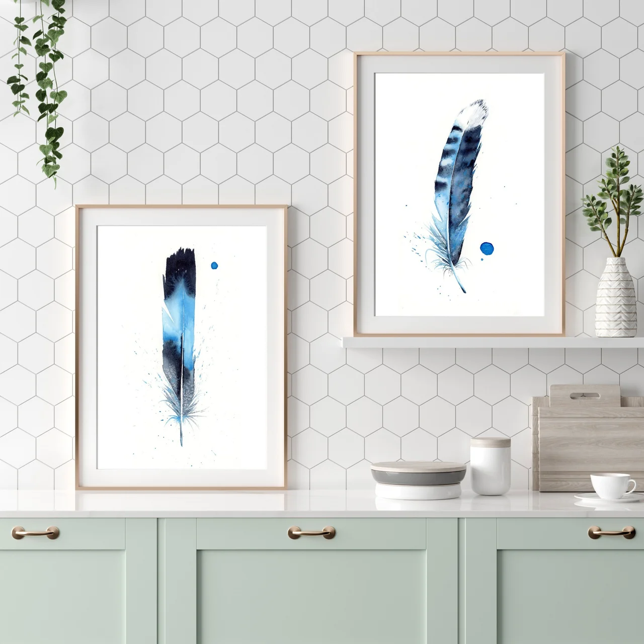 Blue Jay shown in a room setting
