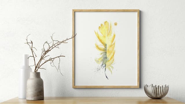 Meadowlark shown in a room setting