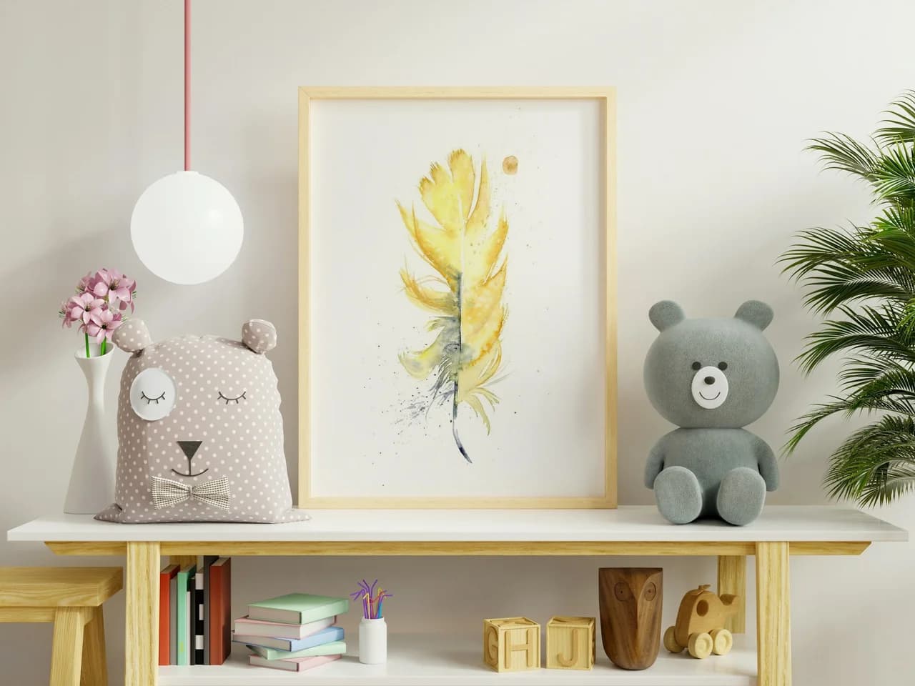 Meadowlark shown in a room setting
