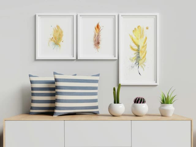 Meadowlark shown in a room setting