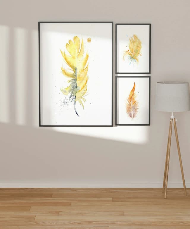 Meadowlark shown in a room setting