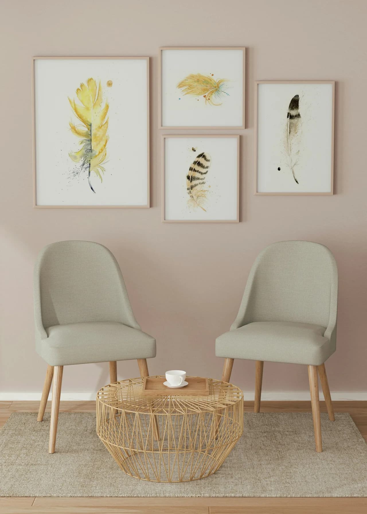 Meadowlark shown in a room setting
