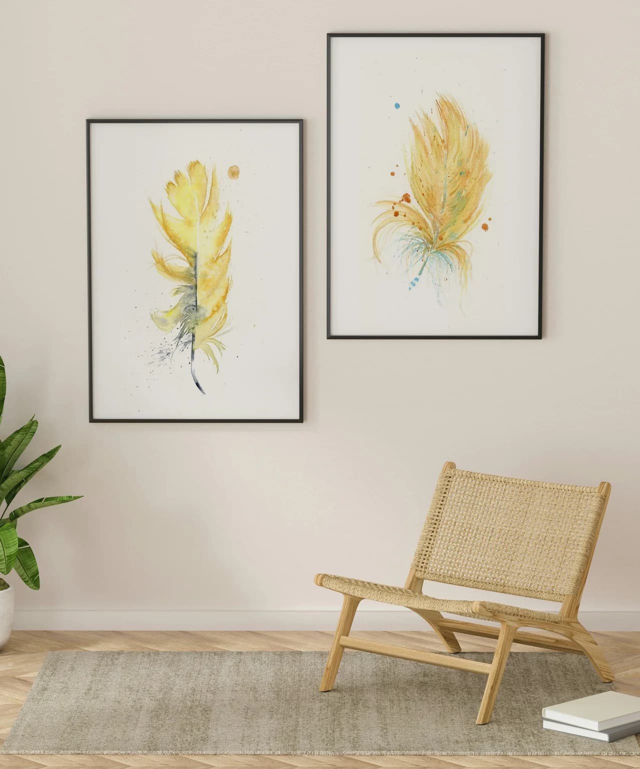 Meadowlark shown in a room setting