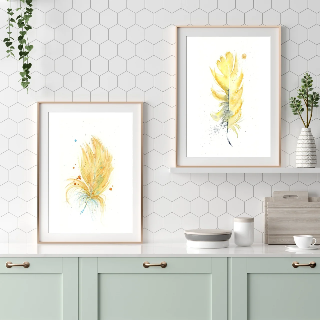 Meadowlark shown in a room setting