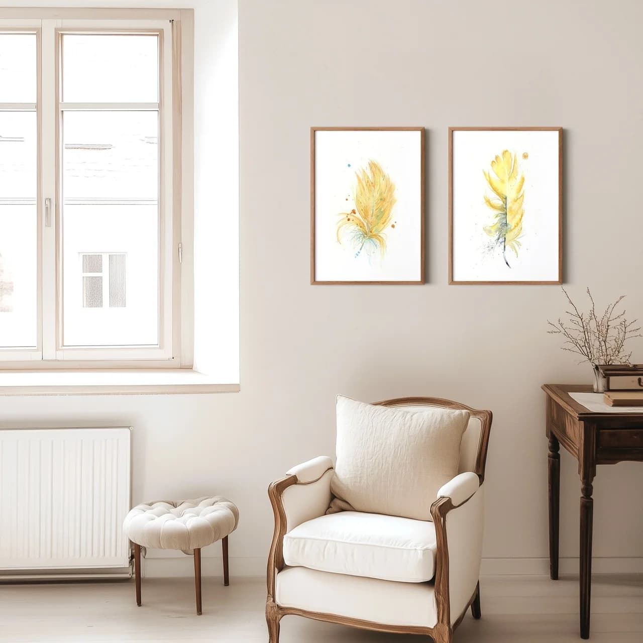 Meadowlark shown in a room setting
