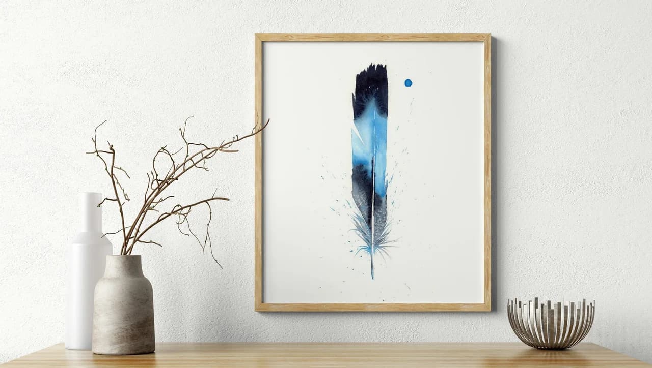Blue Jay shown in a room setting