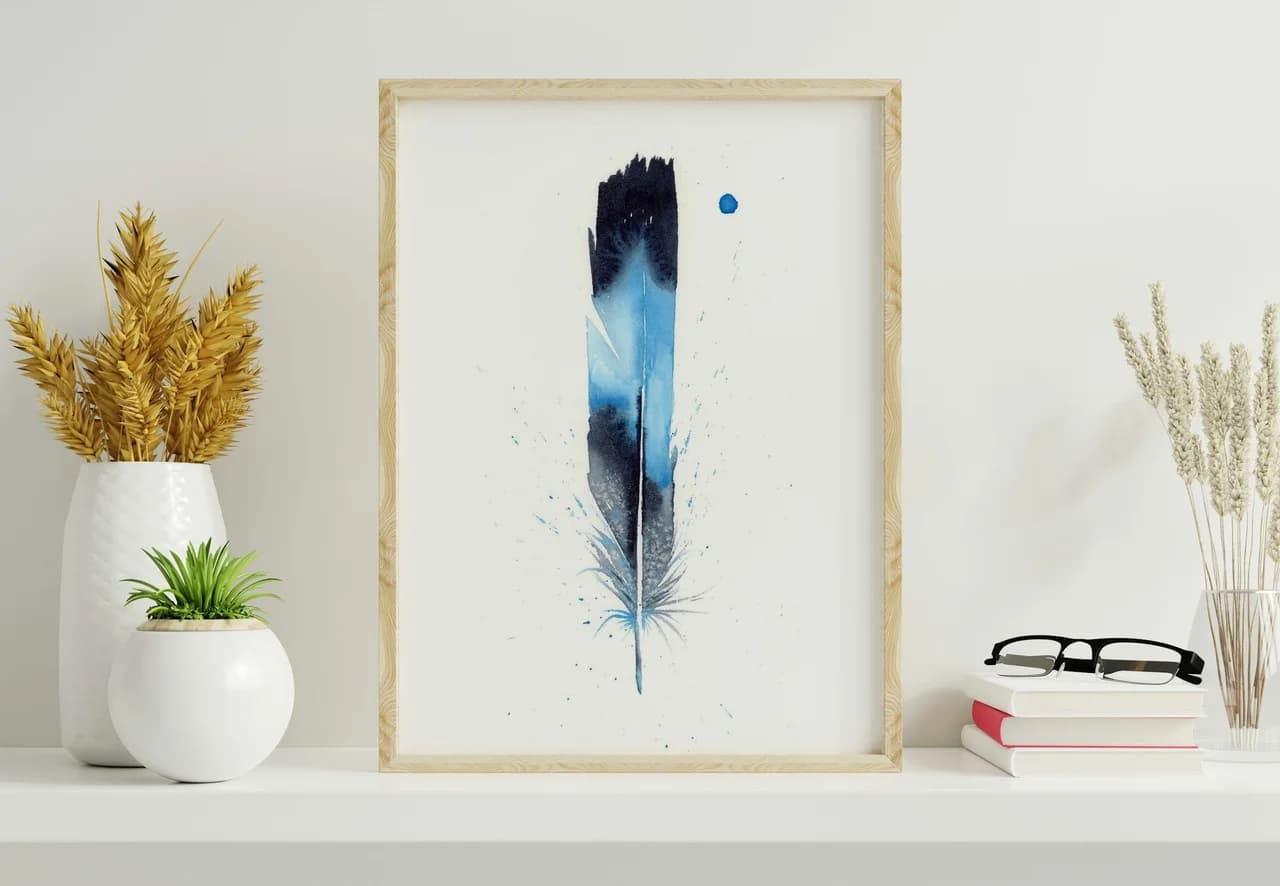 Blue Jay shown in a room setting