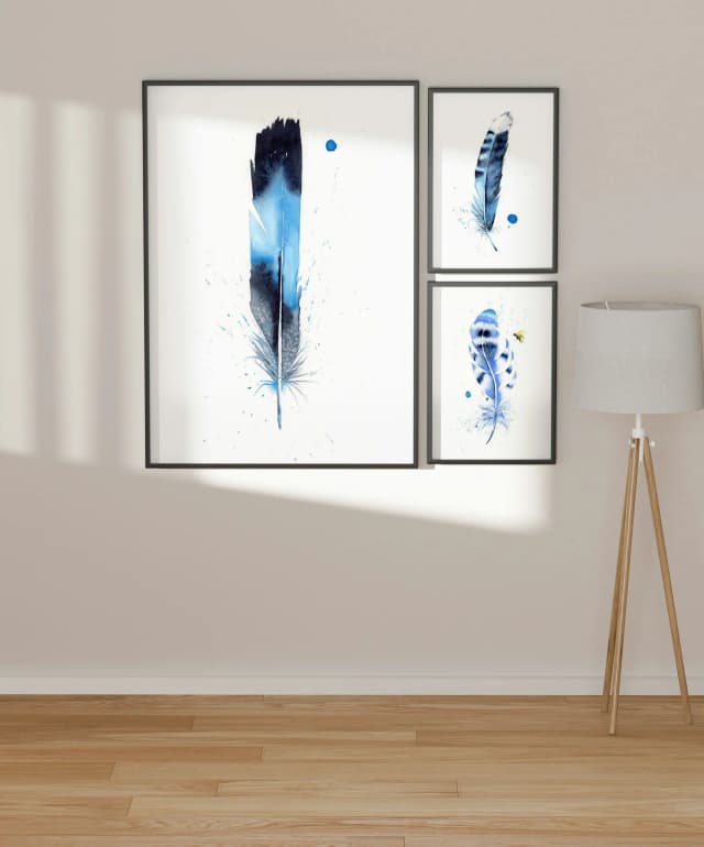 Blue Jay shown in a room setting