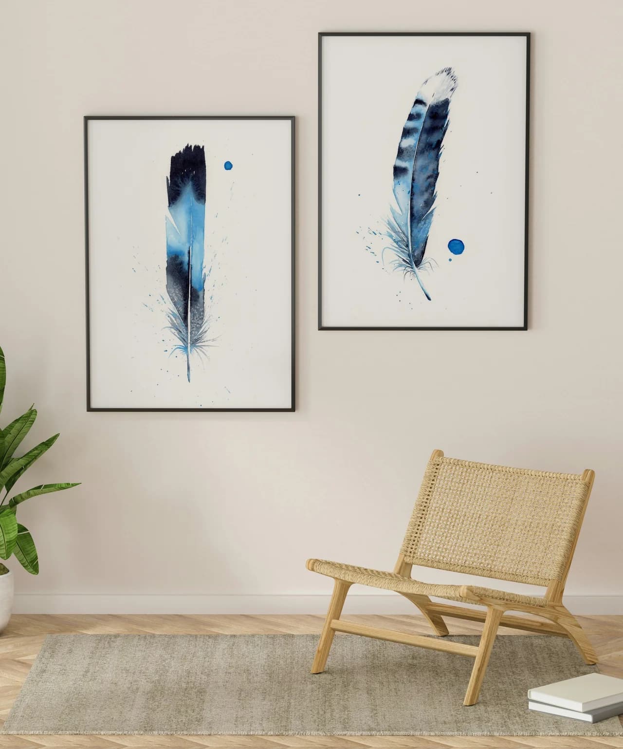 Blue Jay shown in a room setting