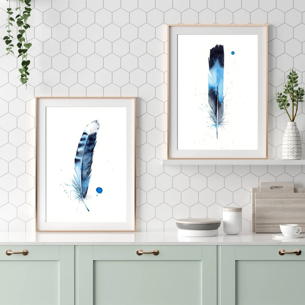 Blue Jay shown in a room setting