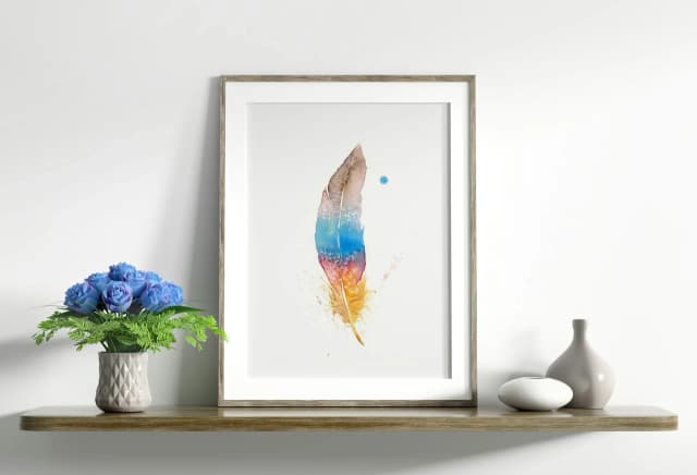 Blue Jay shown in a room setting