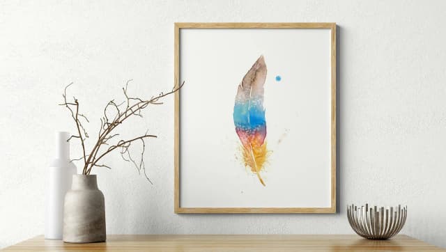 Blue Jay shown in a room setting