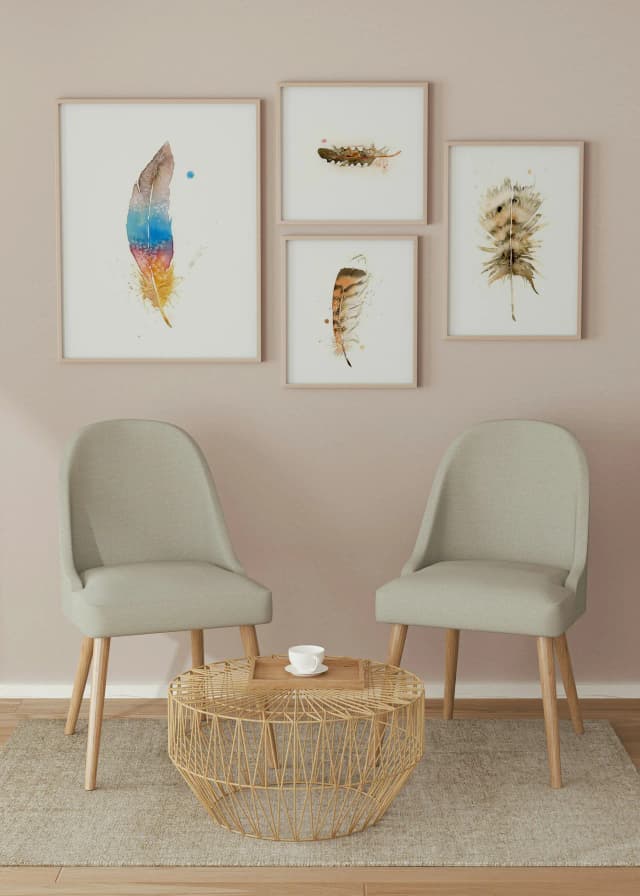 Blue Jay shown in a room setting