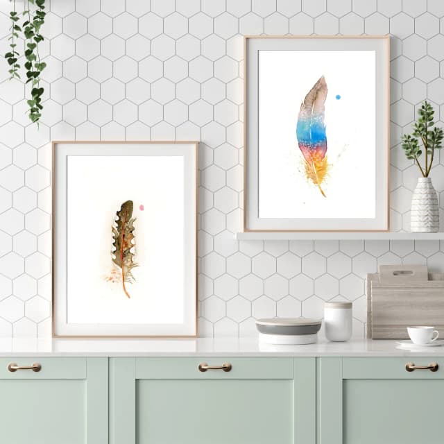 Blue Jay shown in a room setting