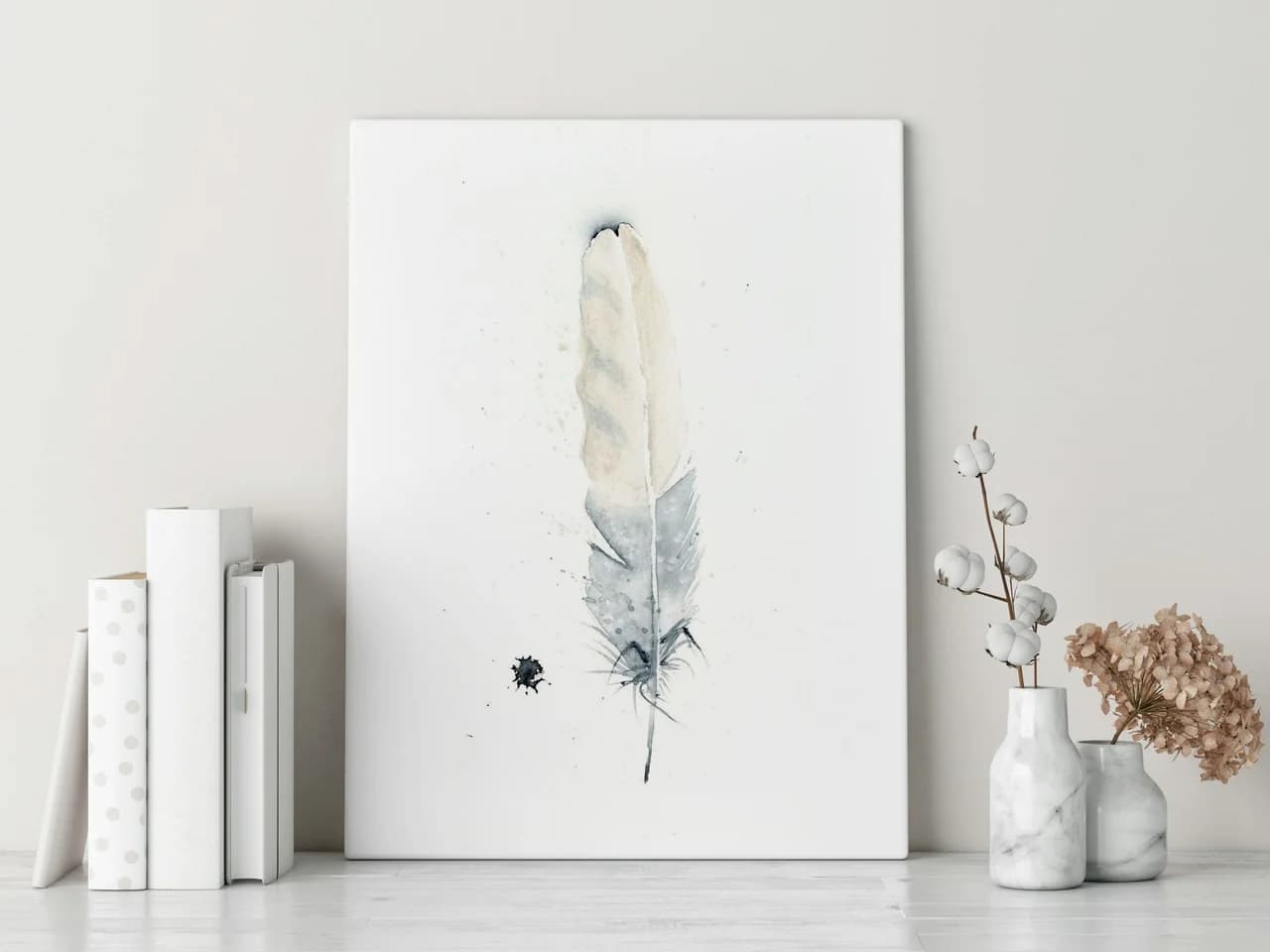 Bald Eagle shown in a room setting
