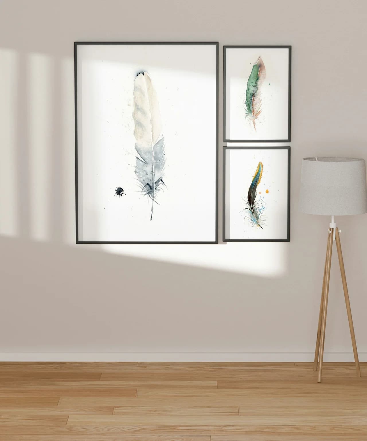 Bald Eagle shown in a room setting