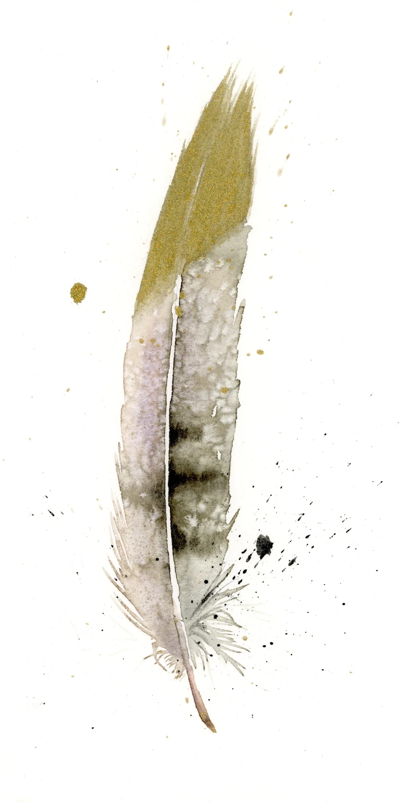 Shanahan Ridge Fire — watercolor by Shayna Larsen