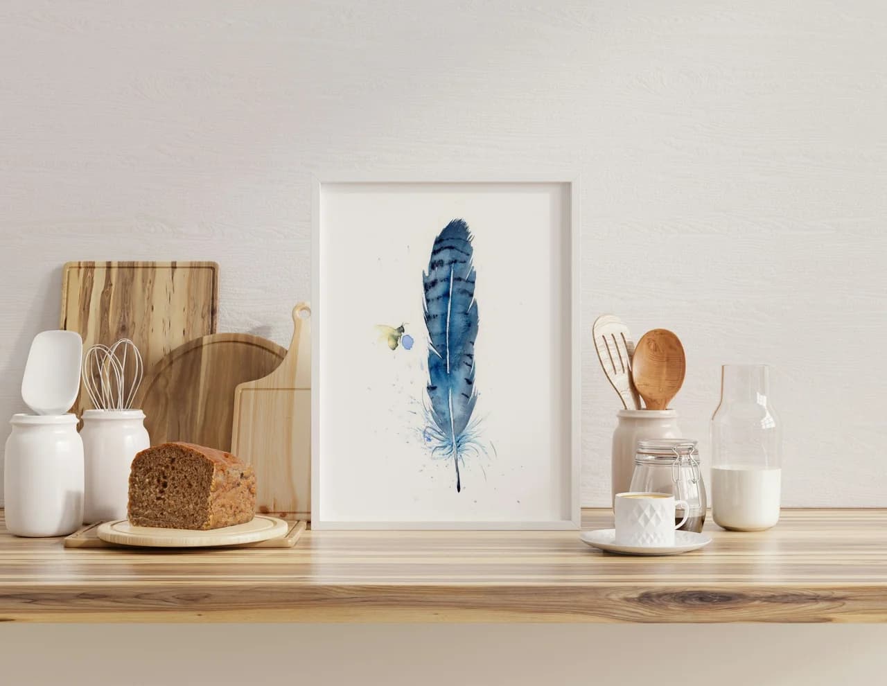 Blue Jay shown in a room setting
