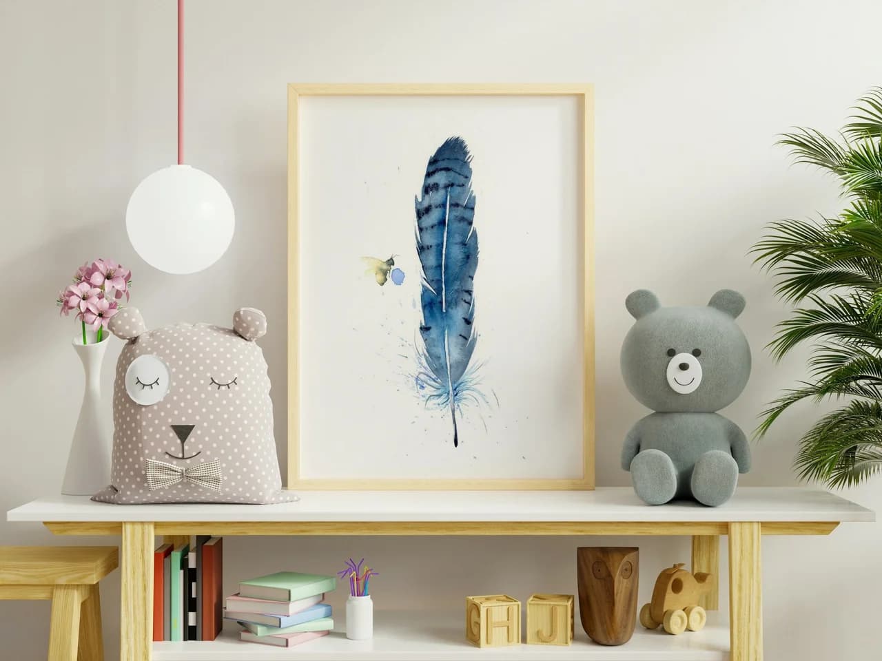 Blue Jay shown in a room setting