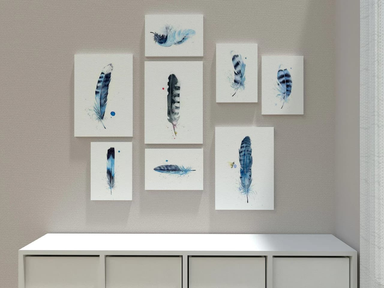 Blue Jay shown in a room setting