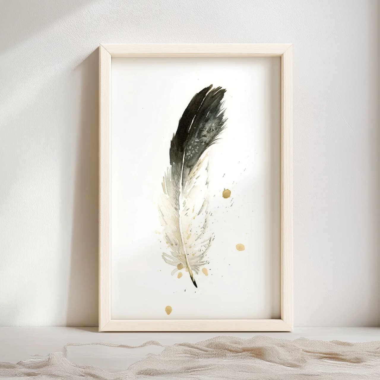 Eagle shown in a room setting