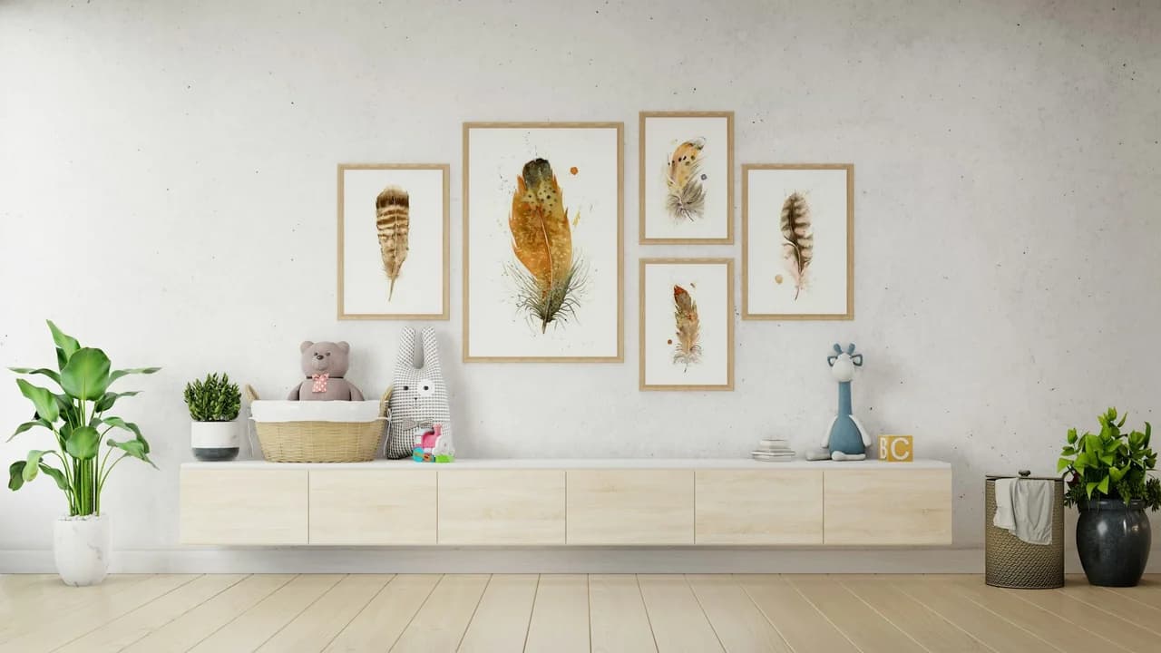 American Woodcock shown in a room setting