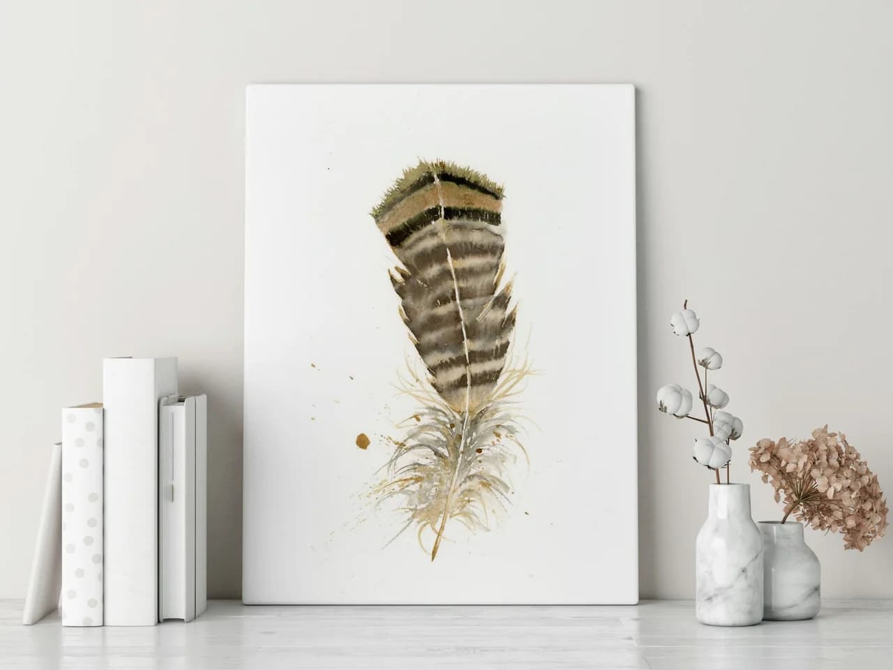Vermont Turkey shown in a room setting